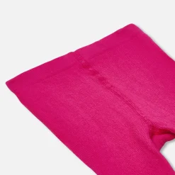 Accessoires-Jacadi Collants unis enfant fille - GERANIUM