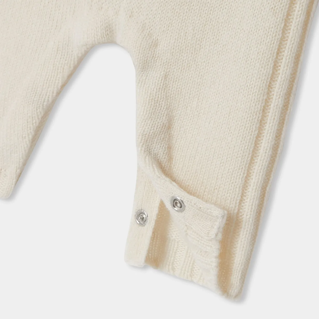 Combinaison, Barboteuse Et Ensemble-Jacadi Combinaison bébé en cachemire - blanc doux BLANC DOUX JACADI