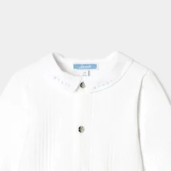 Combinaison, Barboteuse Et Ensemble-Jacadi Combinaison bébé en jersey quilté - blanc BLANC JACADI