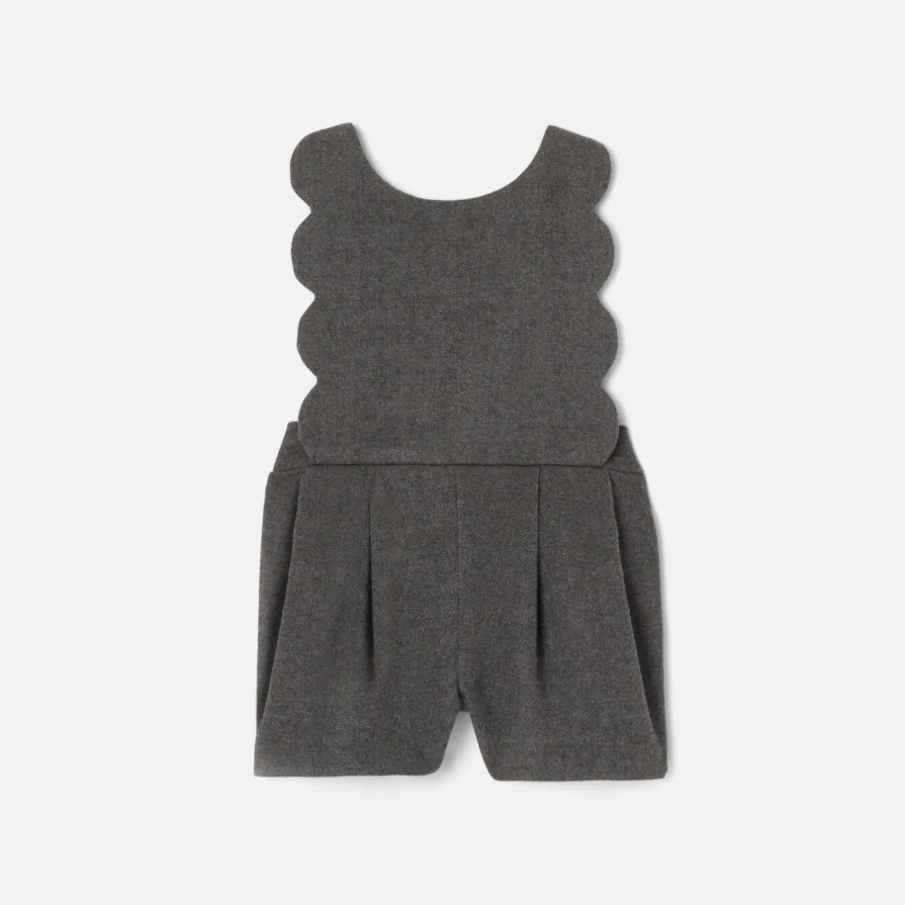 Combinaison Et Ensemble-Jacadi Combinaison bébé fille - gris anthracite GRIS ANTHRACITE JACADI
