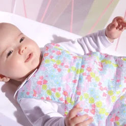 Combinaison, Barboteuse Et Ensemble-Jacadi Combinaison bébé fille en tissu Liberty - lore BLANC/MULTICO