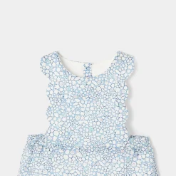 Combinaison, Barboteuse Et Ensemble-Jacadi Combinaison bébé fille en tissu Liberty - lore MULTICO