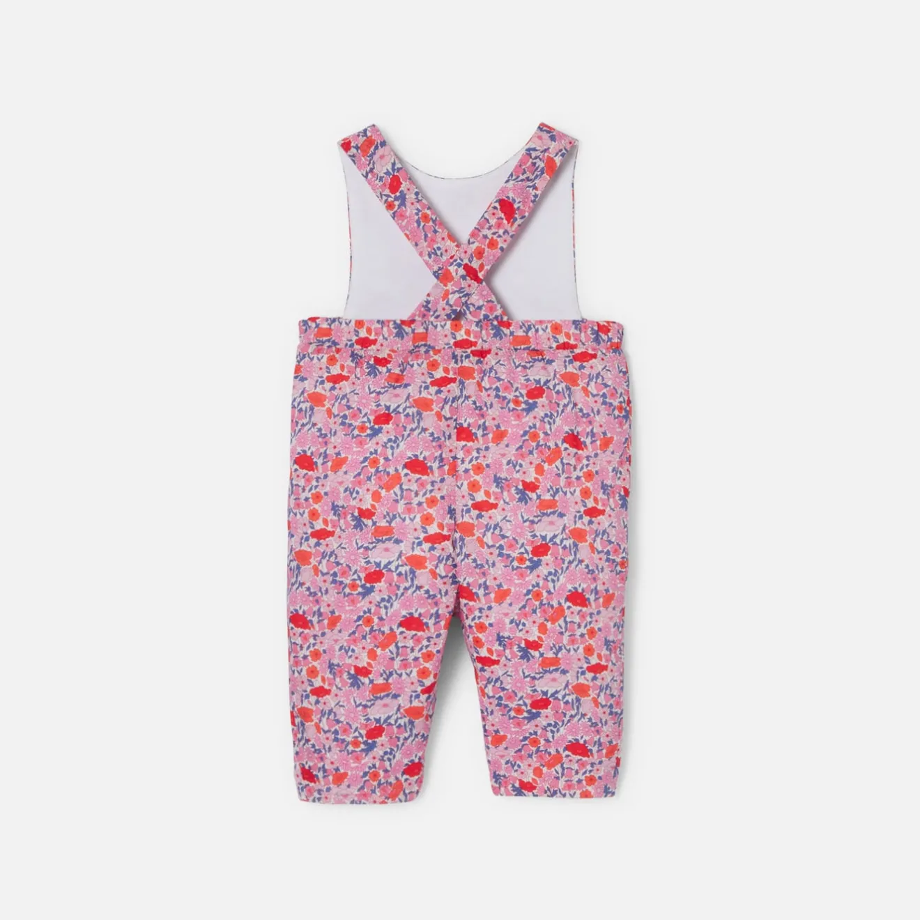 Combinaison, Barboteuse Et Ensemble-Jacadi Combinaison bébé fille en Tissu Liberty - lore ROSE/MULTICO