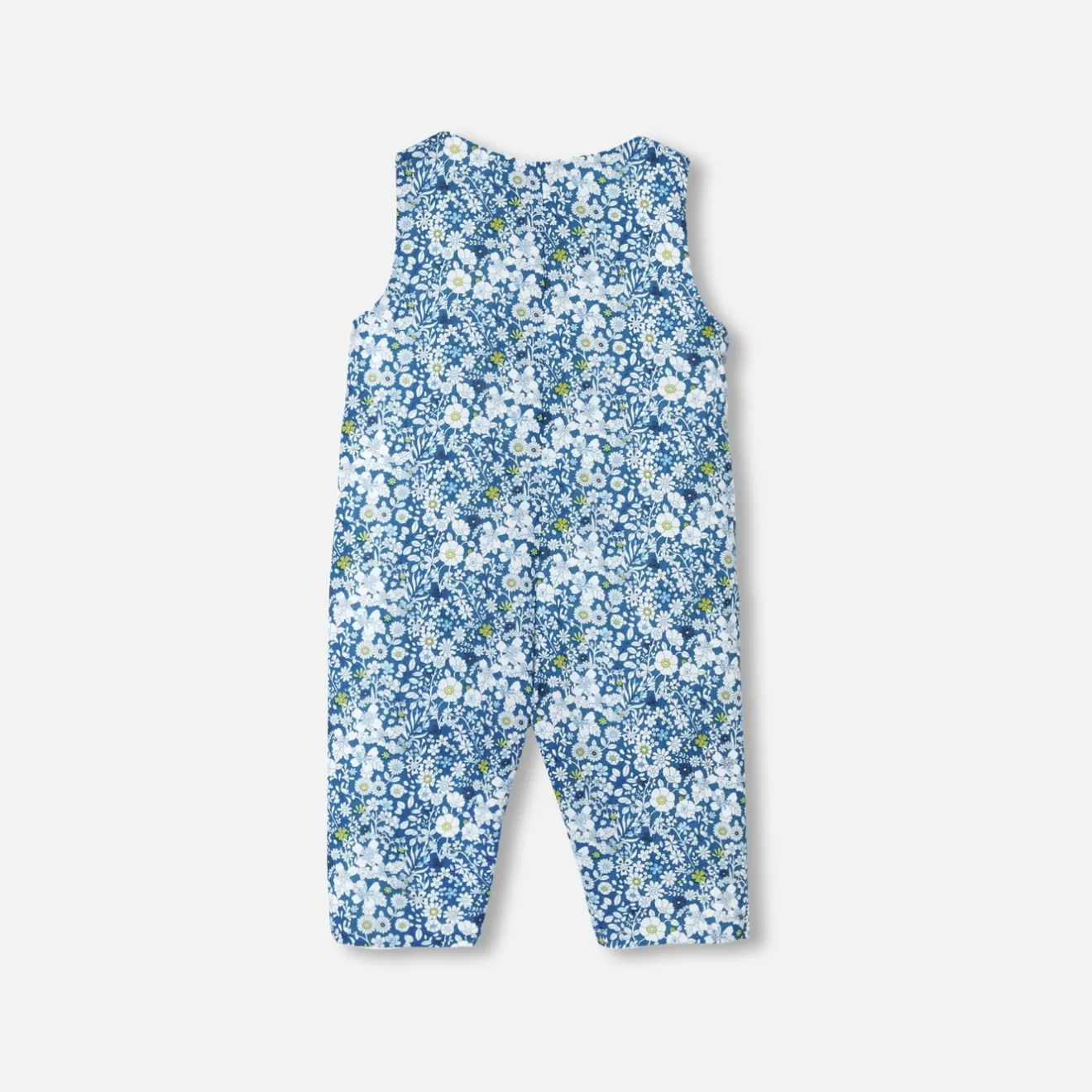 Combinaison, Barboteuse Et Ensemble-Jacadi Combinaison bébé fille en Tissu Liberty - lore BLEU/MULTICO
