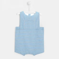 Combinaison, Barboteuse Et Ensemble-Jacadi Combinaison bébé garçon - BLEU/BLANC