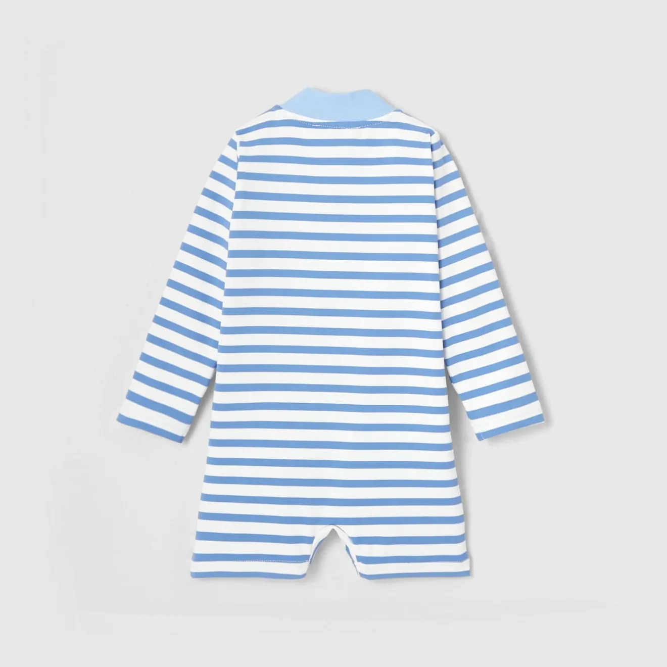 Accessoires|Maillot De Bain-Jacadi Combinaison de bain protection UV UPF 40+ bébé garçon - BLANC/BLEU