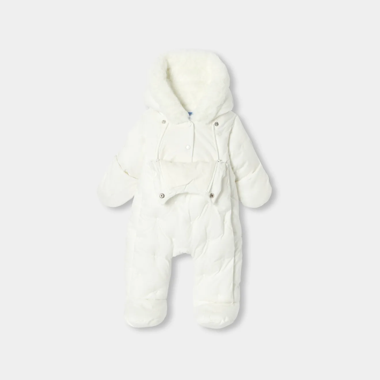 Manteaux, Vestes Et Combi Pilote|Manteau Et Combi-Pilote-Jacadi Combi-pilote bébé fille - blanc doux BLANC DOUX JACADI
