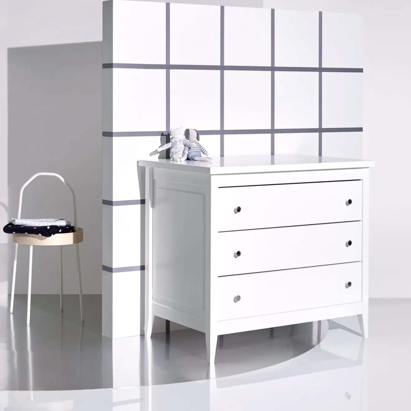 Mobilier-Jacadi Commode Brume - blanc BLANC JACADI