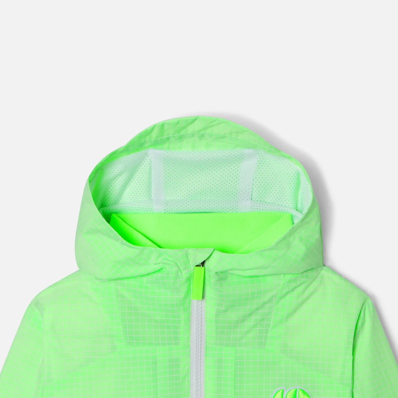 Manteau, Doudoune Et Veste|Manteau, Doudoune Et Veste-Jacadi Coupe-vent enfant - BLANC/VERT