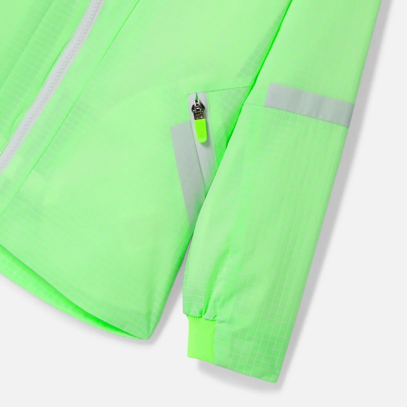 Manteau, Doudoune Et Veste|Manteau, Doudoune Et Veste-Jacadi Coupe-vent enfant - BLANC/VERT