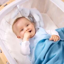 Gigoteuse, Couverture|Gigoteuses Et Couvertures-Jacadi Couverture en cachemire - BLEU DE PRUSSE