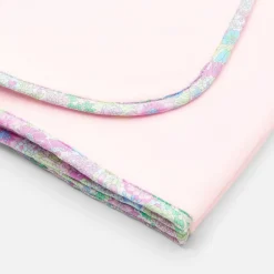 Gigoteuse, Couverture|Gigoteuses Et Couvertures-Jacadi Couverture en polaire et tissu Liberty bébé fille - lore ROSE/MULTICO