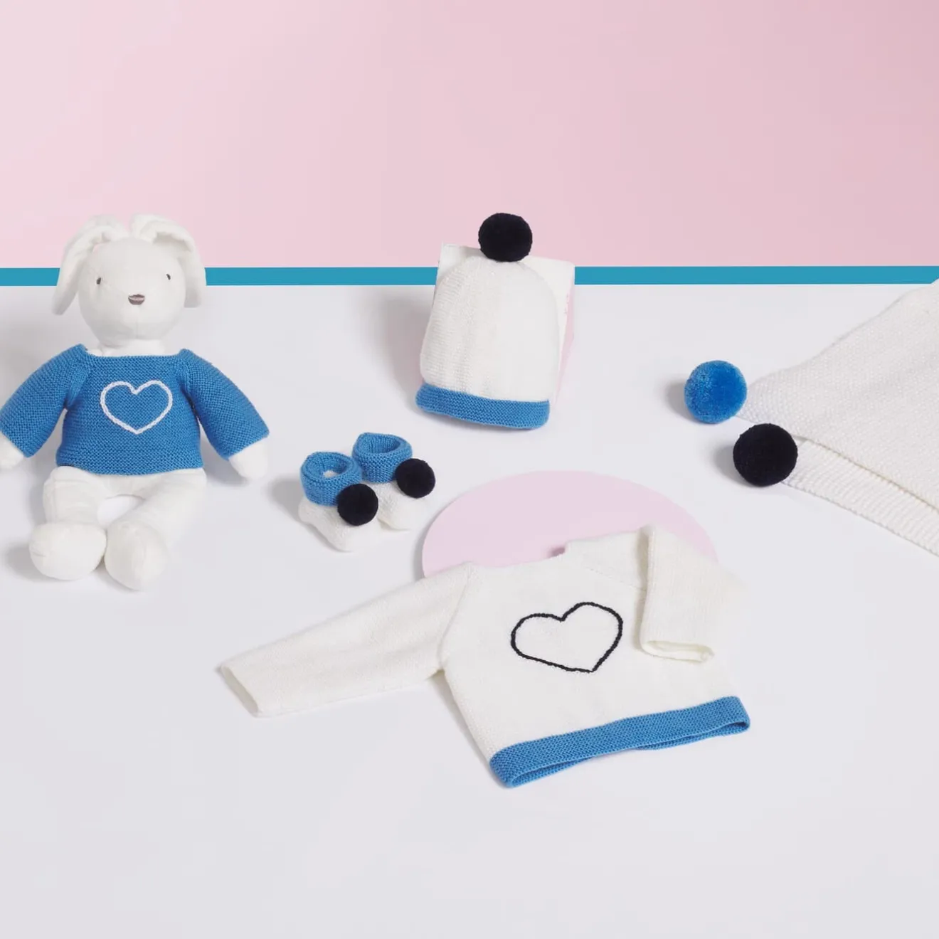 Gigoteuse, Couverture|Gigoteuses Et Couvertures-Jacadi Couverture Love Maille collection solidaire - ECRU