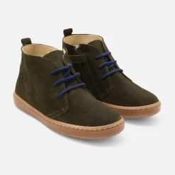 Boots Et Bottillons|Chaussures-Jacadi Desert boots enfant garçon - KAKI