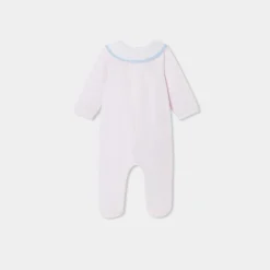 Pyjama|Pyjama-Jacadi Dors-bien bébé fille en velours - rose pale ROSE PALE JACADI