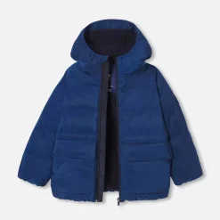 Manteau, Doudoune Et Veste-Jacadi Doudoune à capuche enfant garçon - BLEU MARNE