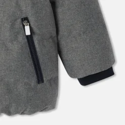 Manteau, Doudoune Et Veste-Jacadi Doudoune enfant garçon - gris chine clair GRIS CHINE CLAIR JACADI