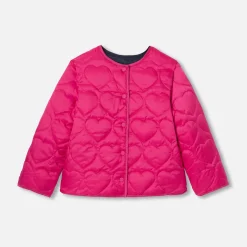 Manteau, Doudoune Et Veste-Jacadi Doudoune légère enfant fille - MARINE/ROSE