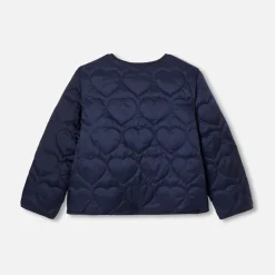 Manteau, Doudoune Et Veste-Jacadi Doudoune légère enfant fille - MARINE/ROSE