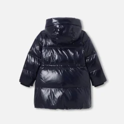 Manteau, Doudoune Et Veste-Jacadi Doudoune longue enfant fille - marine MARINE JACADI