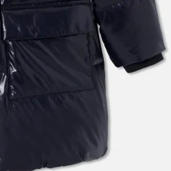 Manteau, Doudoune Et Veste-Jacadi Doudoune longue enfant fille - marine MARINE JACADI