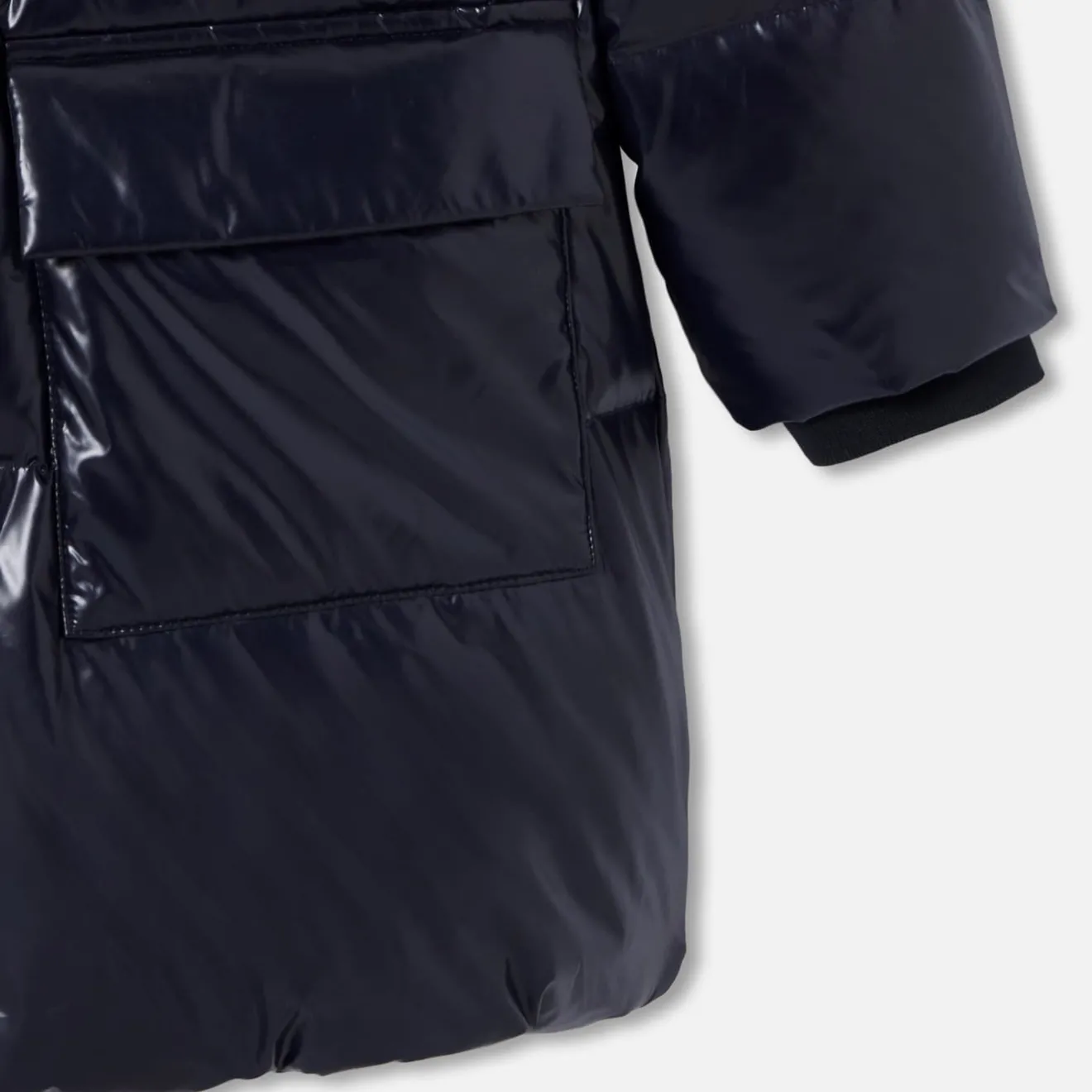 Manteau, Doudoune Et Veste-Jacadi Doudoune longue enfant fille - marine MARINE JACADI