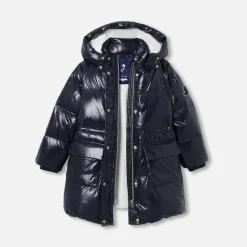 Manteau, Doudoune Et Veste-Jacadi Doudoune longue enfant fille - marine MARINE JACADI