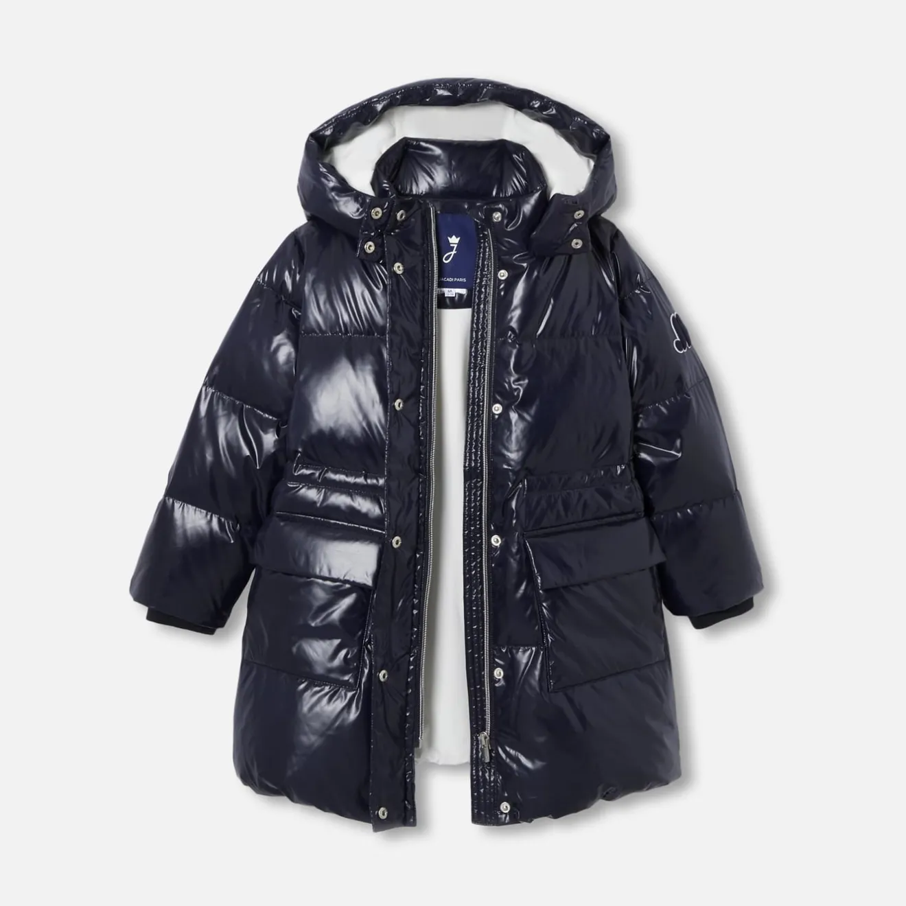 Manteau, Doudoune Et Veste-Jacadi Doudoune longue enfant fille - marine MARINE JACADI