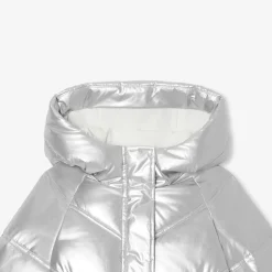 Manteau, Doudoune Et Veste-Jacadi Doudoune longue enfant fille - ARGENT