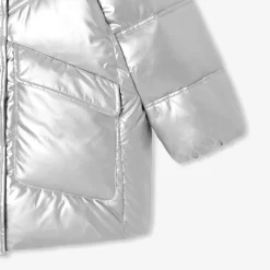 Manteau, Doudoune Et Veste-Jacadi Doudoune longue enfant fille - ARGENT
