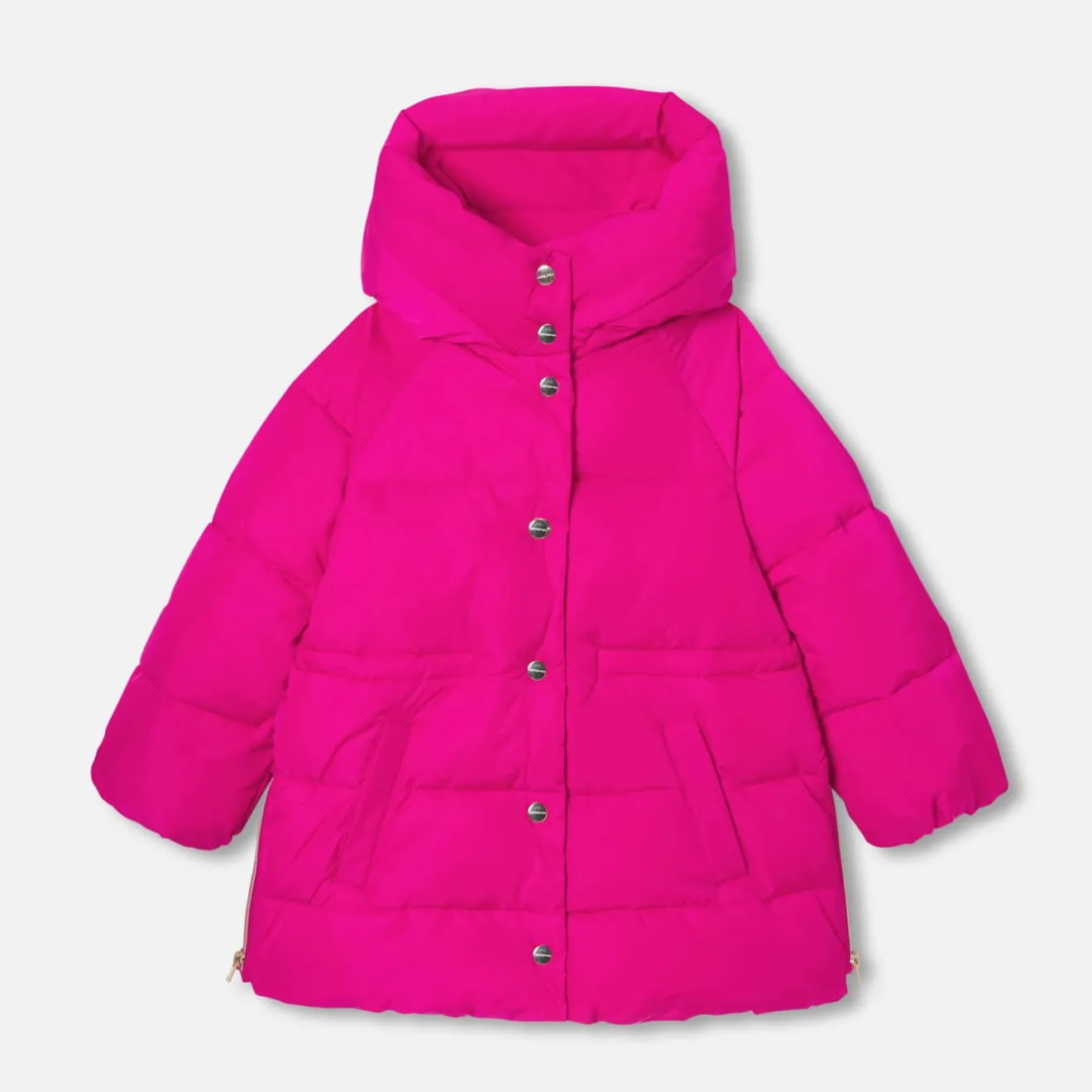 Manteau, Doudoune Et Veste-Jacadi Doudoune mi-longue enfant fille - ROSE GRENADINE