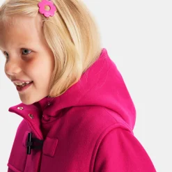 Manteau, Doudoune Et Veste-Jacadi Duffle-coat enfant fille en laine - ROSE GRENADINE