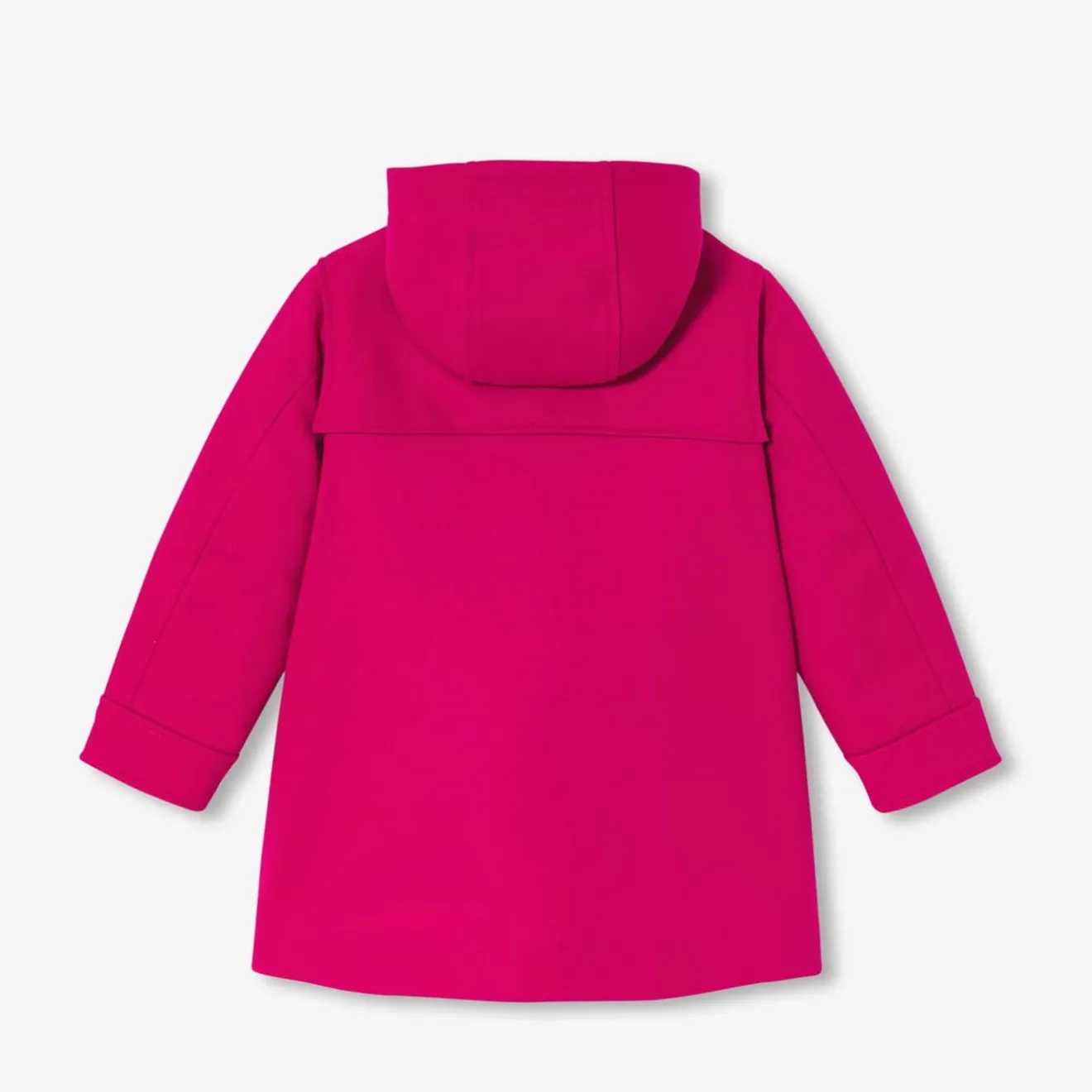 Manteau, Doudoune Et Veste-Jacadi Duffle-coat enfant fille en laine - ROSE GRENADINE