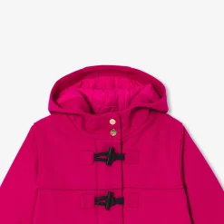 Manteau, Doudoune Et Veste-Jacadi Duffle-coat enfant fille en laine - ROSE GRENADINE