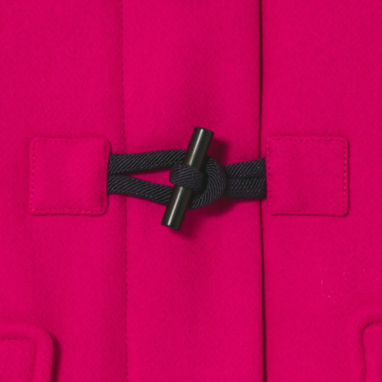 Manteau, Doudoune Et Veste-Jacadi Duffle-coat enfant fille en laine - ROSE GRENADINE