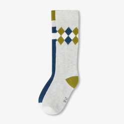Accessoires-Jacadi Duo de chaussettes enfant garçon - lore MULTICO