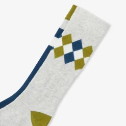 Accessoires-Jacadi Duo de chaussettes enfant garçon - lore MULTICO