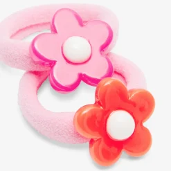 Accessoires-Jacadi Duo d'élastiques bébé fille - lore ROSE/MULTICO