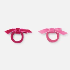 Accessoires-Jacadi Duo d'élastiques bébé fille - ROSE