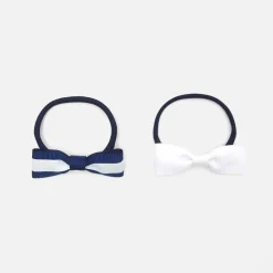 Accessoires-Jacadi Duo d'élastiques enfant fille - marine MARINE JACADI