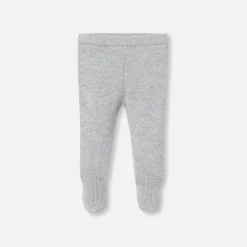 Combinaison, Barboteuse Et Ensemble-Jacadi Ensemble bébé en tricot jersey - GRIS/ECRU