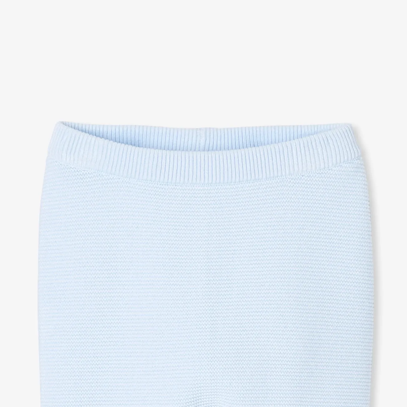 Combinaison, Barboteuse Et Ensemble-Jacadi Ensemble bébé garçon en point mousse - BLEU PALE