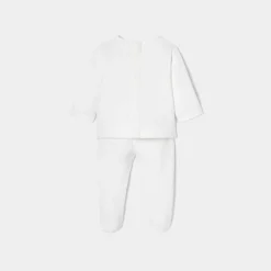 Combinaison, Barboteuse Et Ensemble-Jacadi Ensemble confort bébé fille - blanc BLANC JACADI