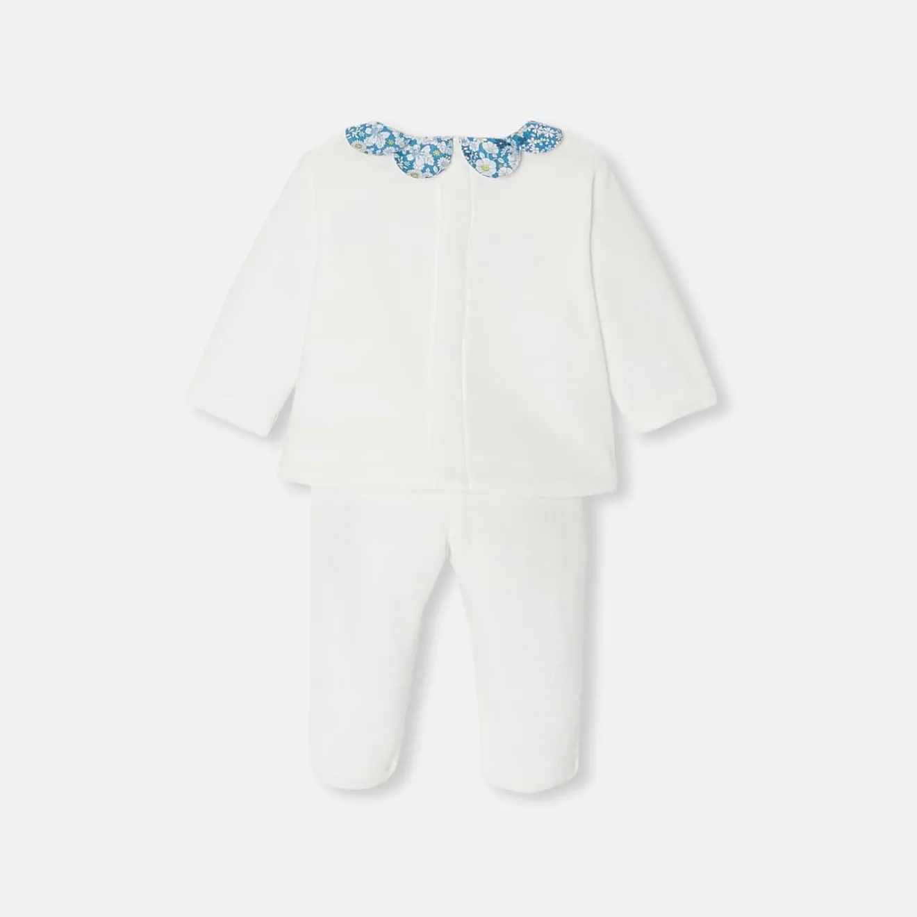 Combinaison, Barboteuse Et Ensemble-Jacadi Ensemble confort bébé fille - blanc doux BLANC DOUX JACADI