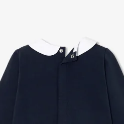 Combinaison, Barboteuse Et Ensemble-Jacadi Ensemble confort bébé fille en molleton - MARINE CLAIR