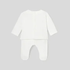 Combinaison, Barboteuse Et Ensemble-Jacadi Ensemble confort bébé garçon - blanc BLANC JACADI
