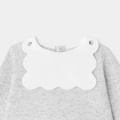 Combinaison, Barboteuse Et Ensemble-Jacadi Ensemble pantalon bébé fille - gris chine clair GRIS CHINE CLAIR JACADI