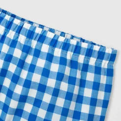 Combinaison, Barboteuse Et Ensemble-Jacadi Ensemble vichy Mon premier - BLEU/BLANC