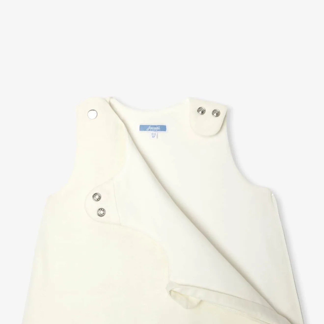 Gigoteuse, Couverture|Gigoteuses Et Couvertures-Jacadi Gigoteuse 0-6 mois en lin - blanc doux BLANC DOUX JACADI