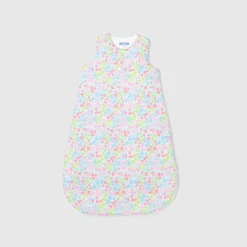 Gigoteuse, Couverture|Gigoteuses Et Couvertures-Jacadi Gigoteuse 0-6 mois en tissu Liberty bébé fille - lore BLANC/MULTICO